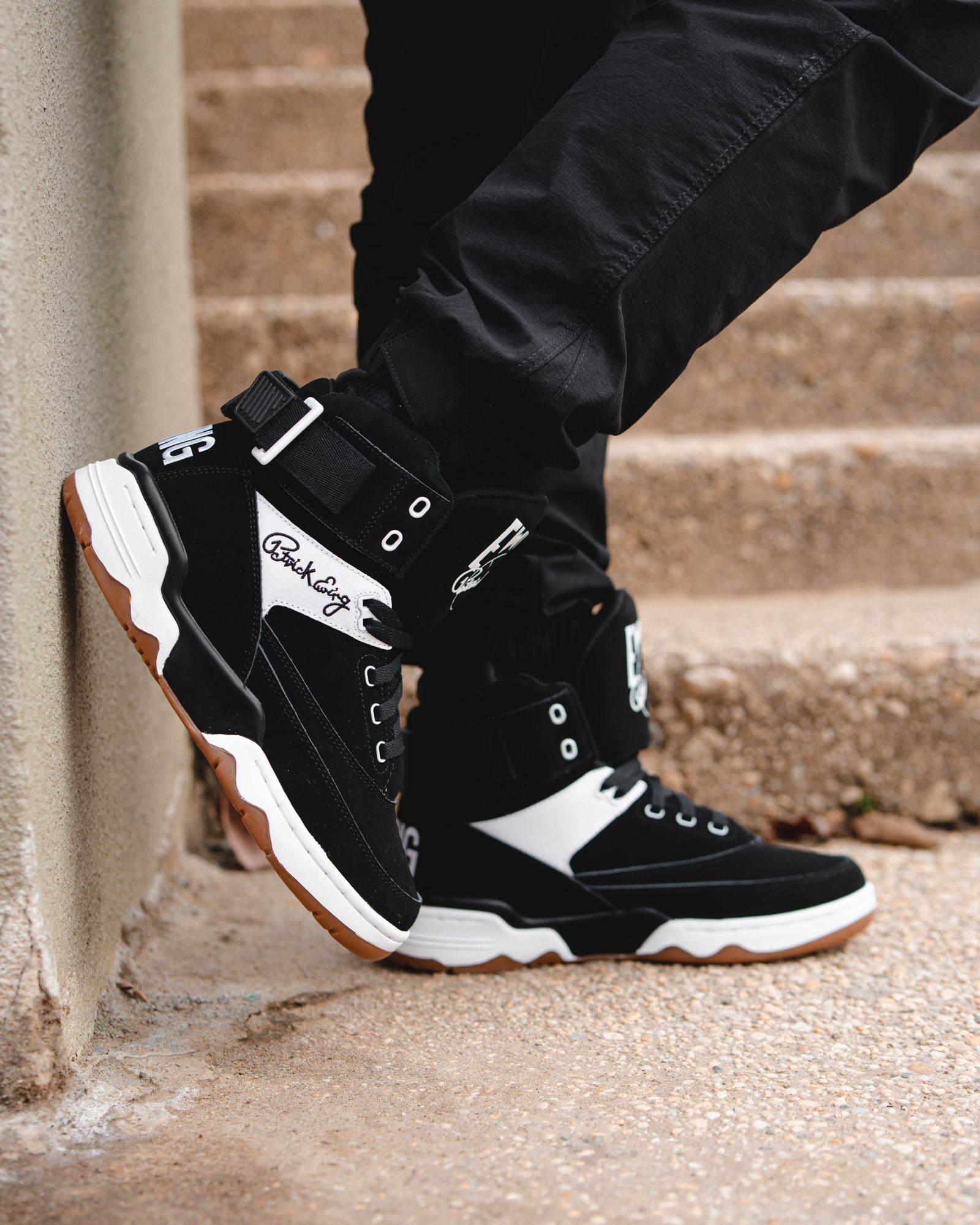 33 HI Black/White/Gum - Ewing Athletics