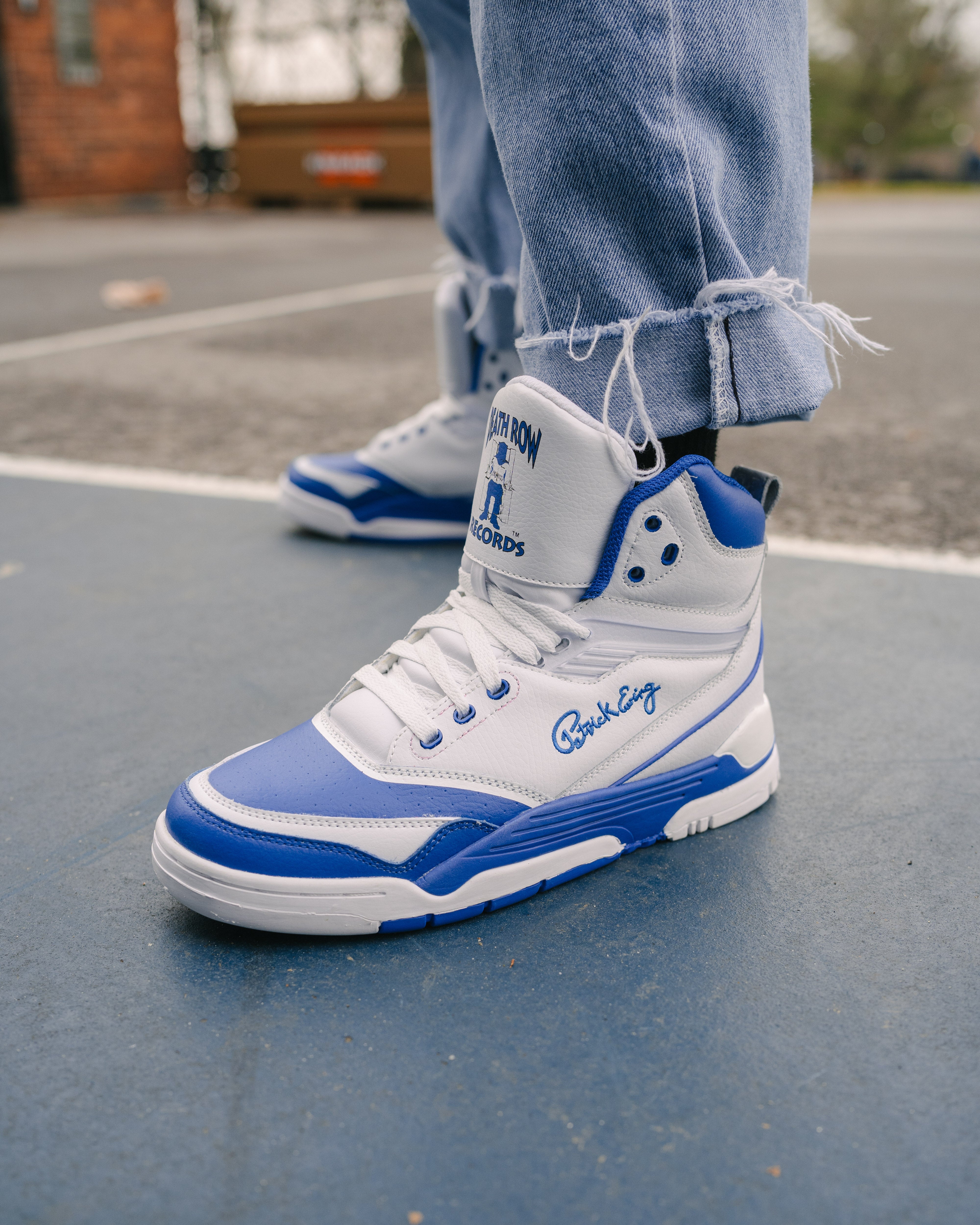 CENTER x DEATH ROW RECORDS White/Royal
