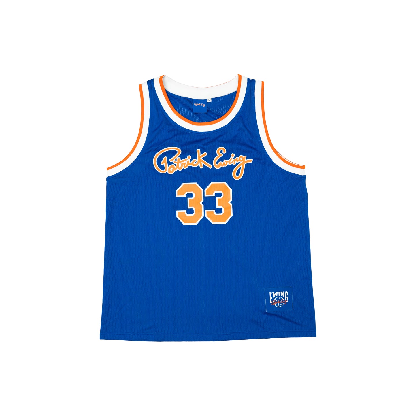 Ewing Blue Basketball Jersey