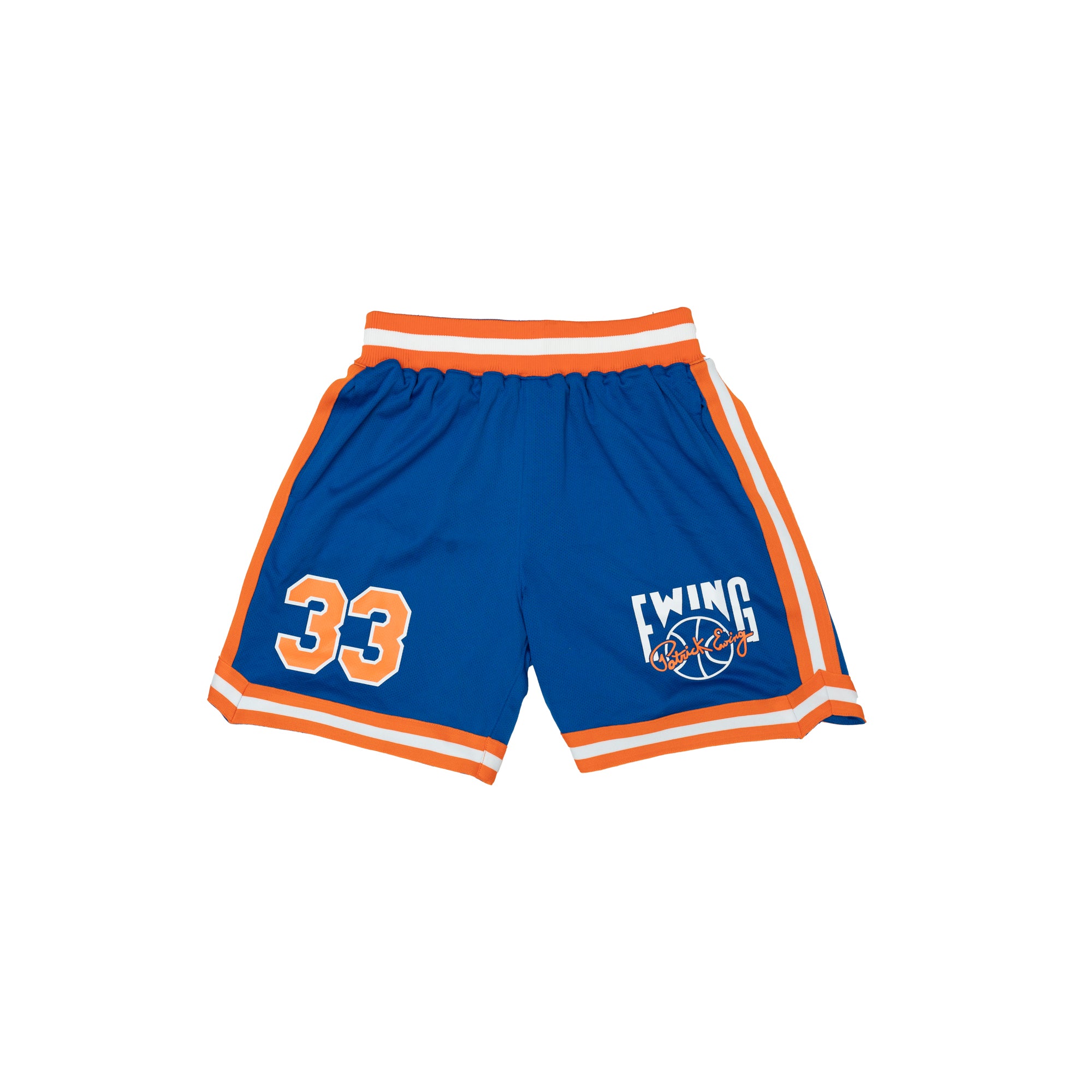 Ewing Blue Basketball Shorts