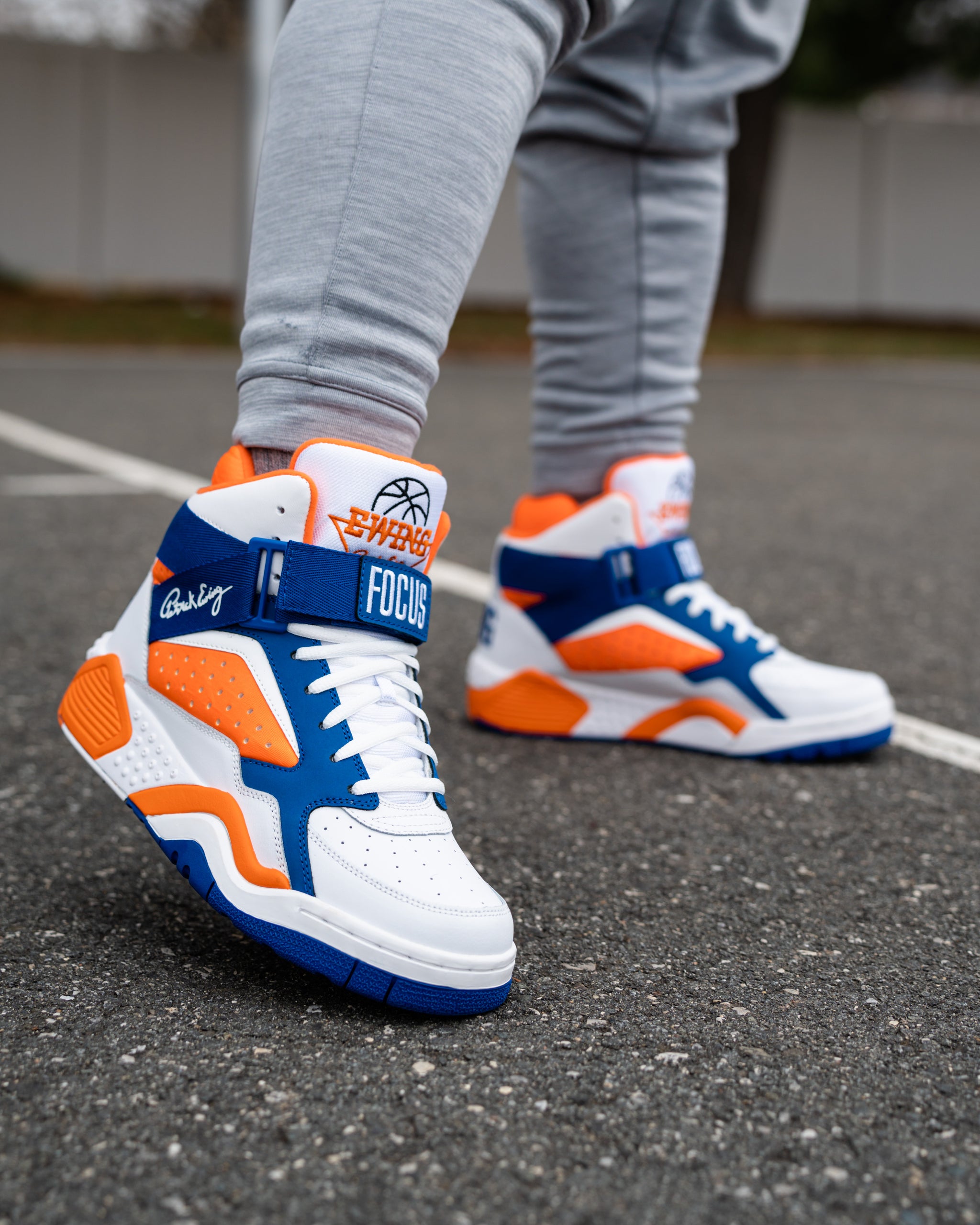 FOCUS OG White/Orange/Blue PE