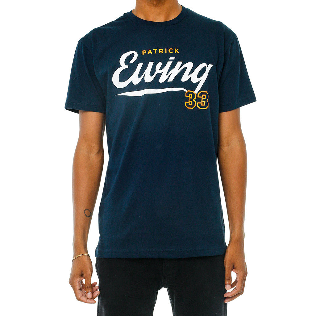 Ewing Athletics Script Navy T-Shirt