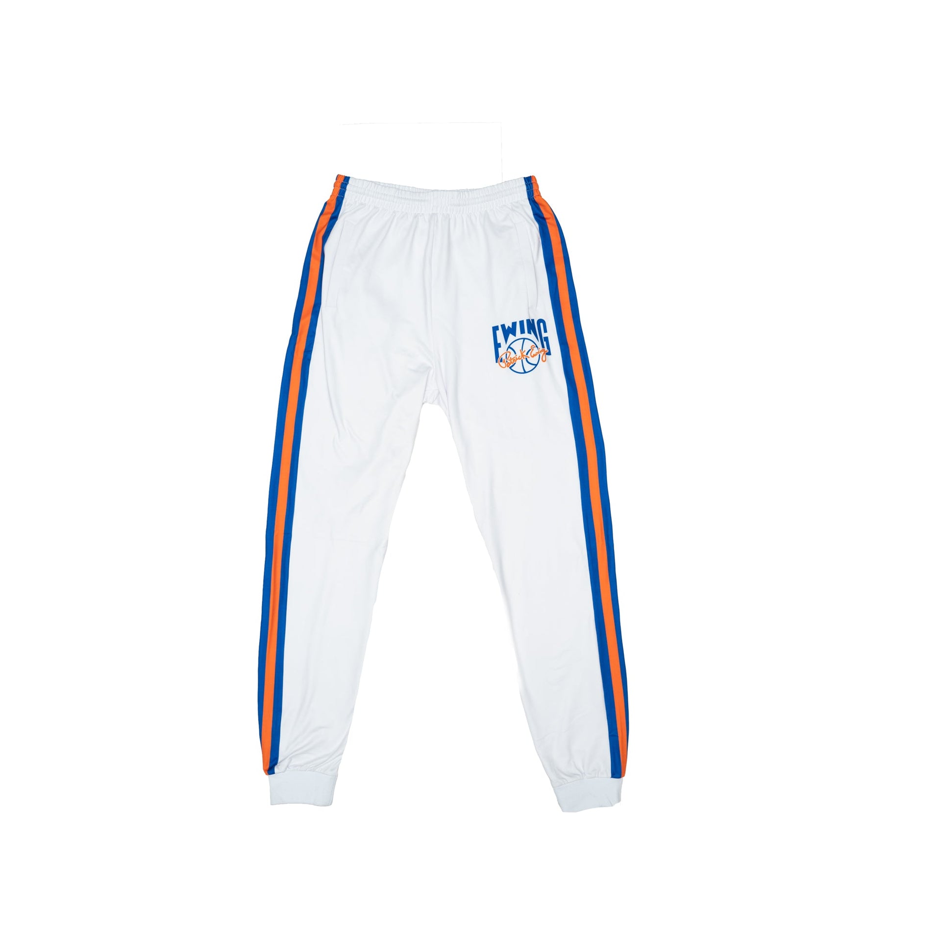 Ewing White Track Pants - Ewing Athletics