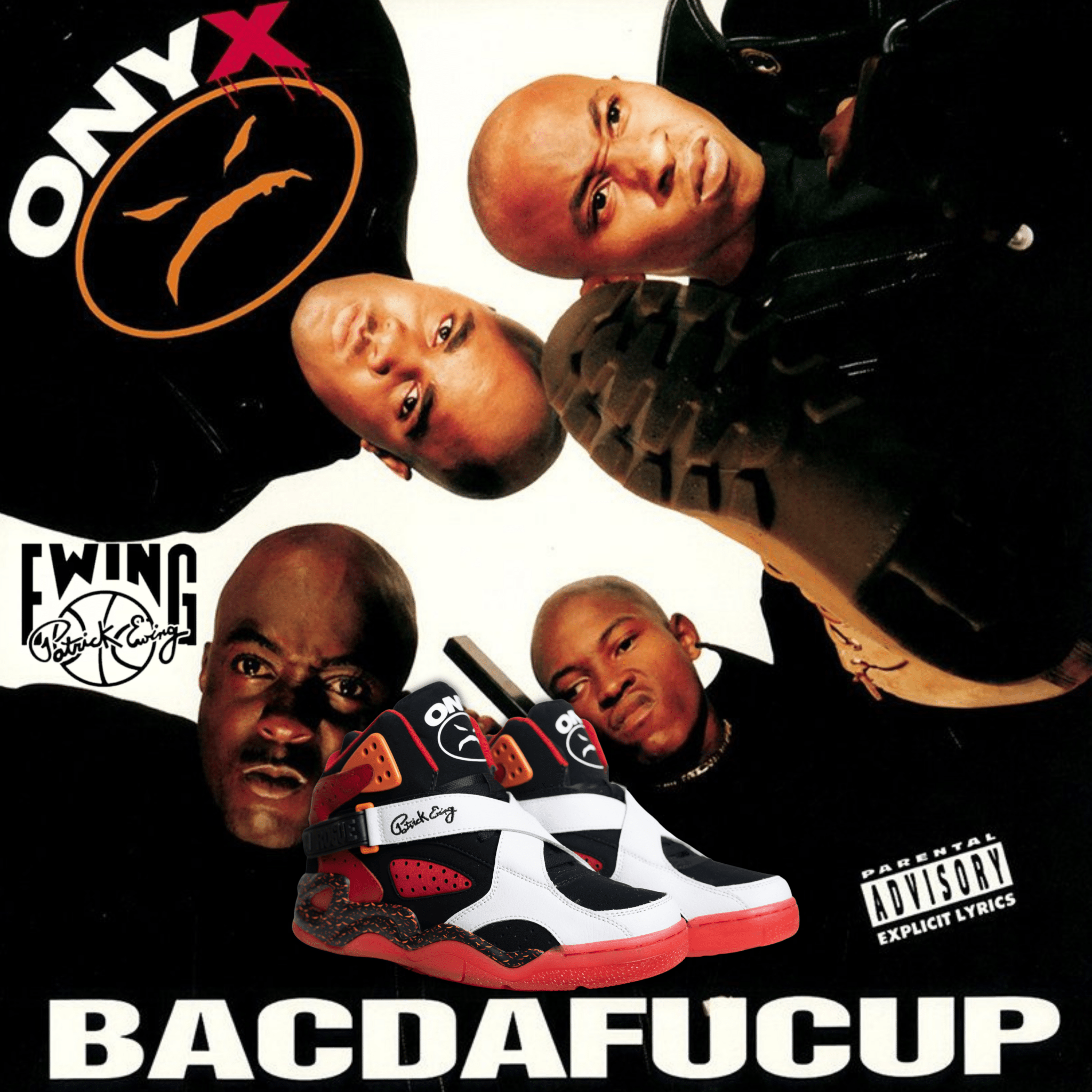 ROGUE x ONYX Black/Red/White SLAM 30TH ANNIVERSARY - Ewing Athletics